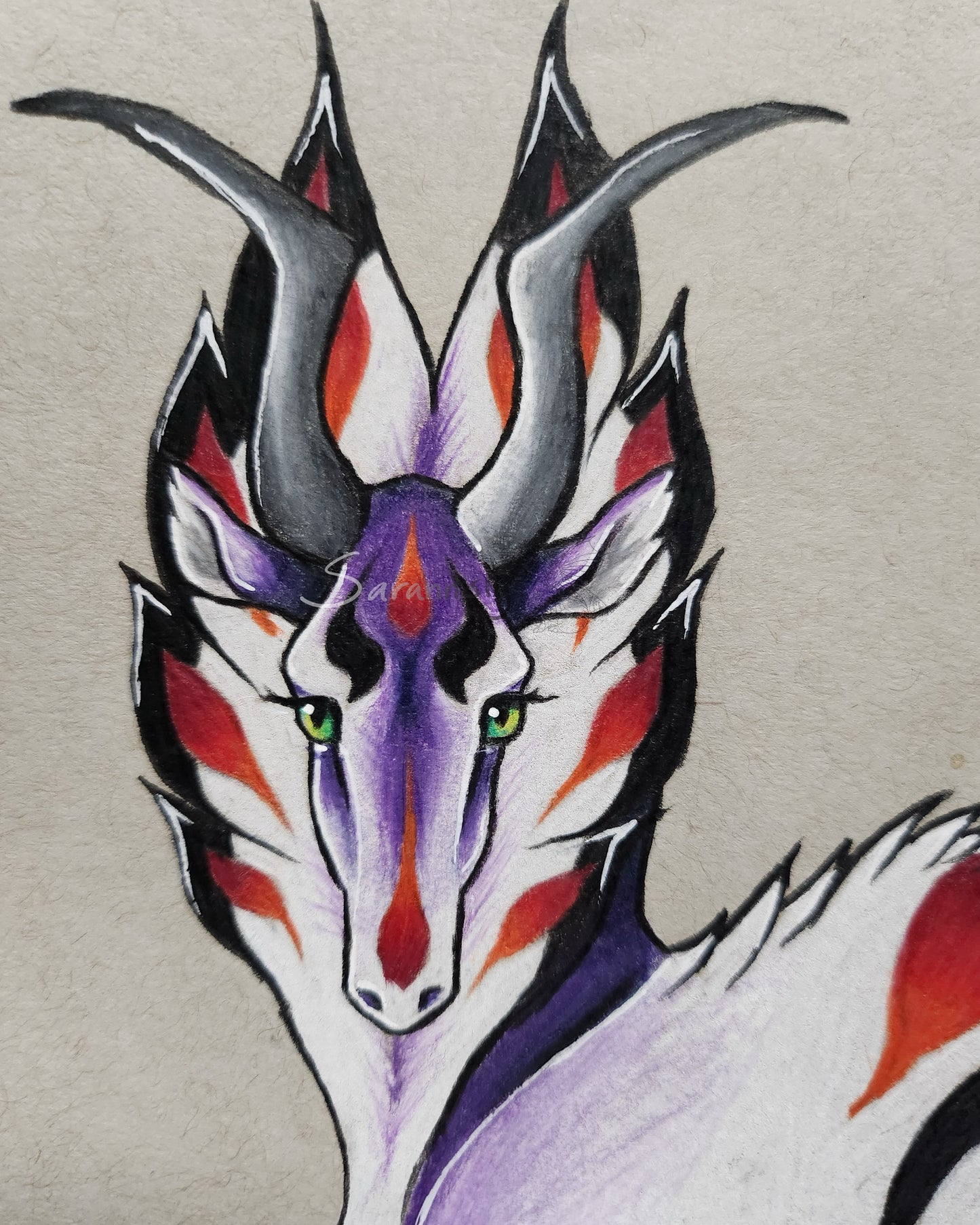Deer creature original art