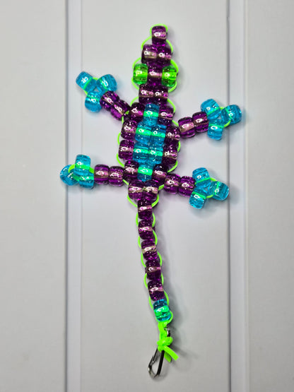 Custom Lizard keychain/charm