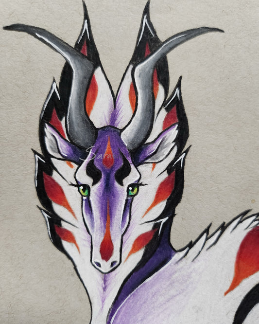 Deer creature original art