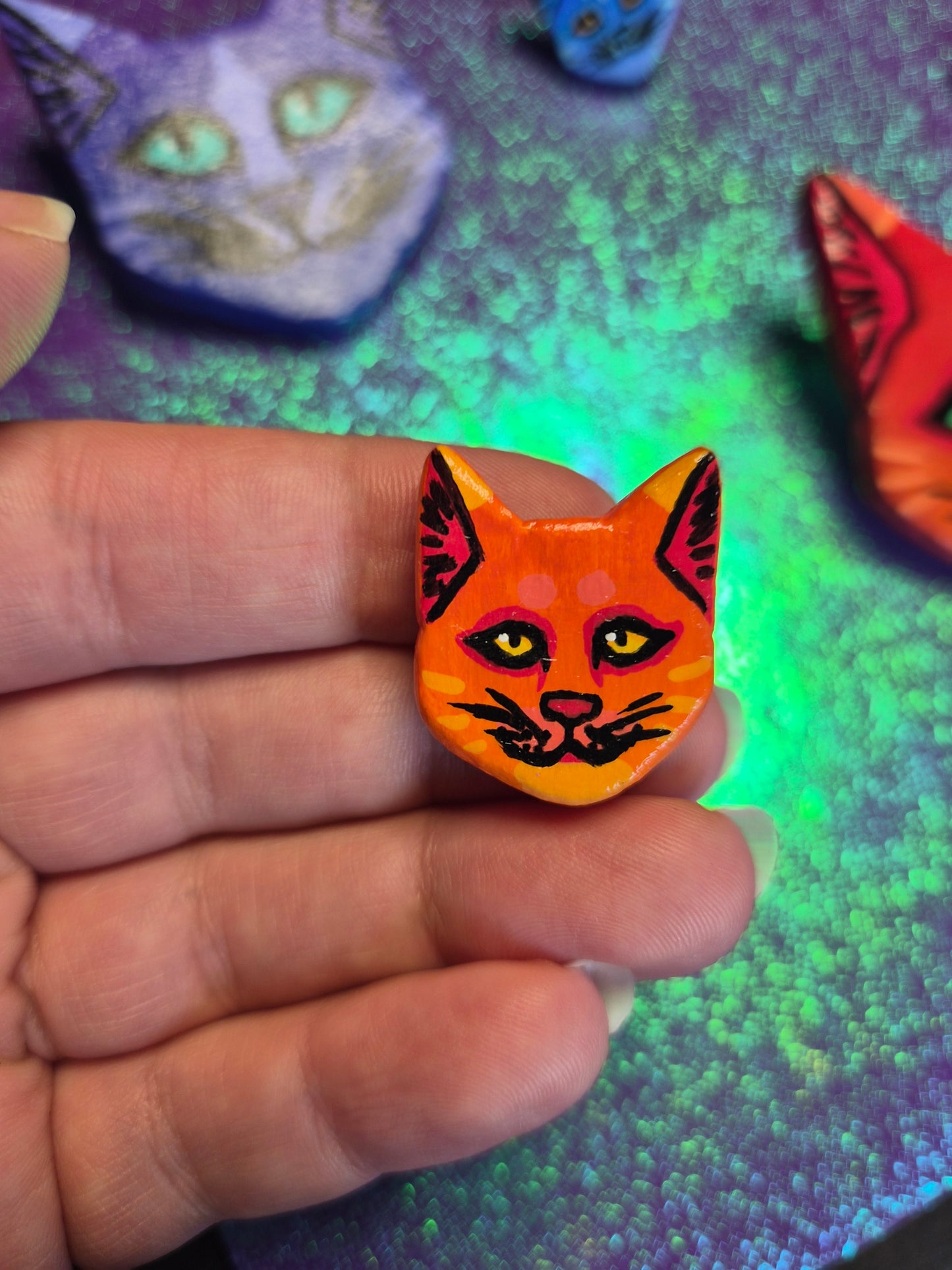 Big kitty pins