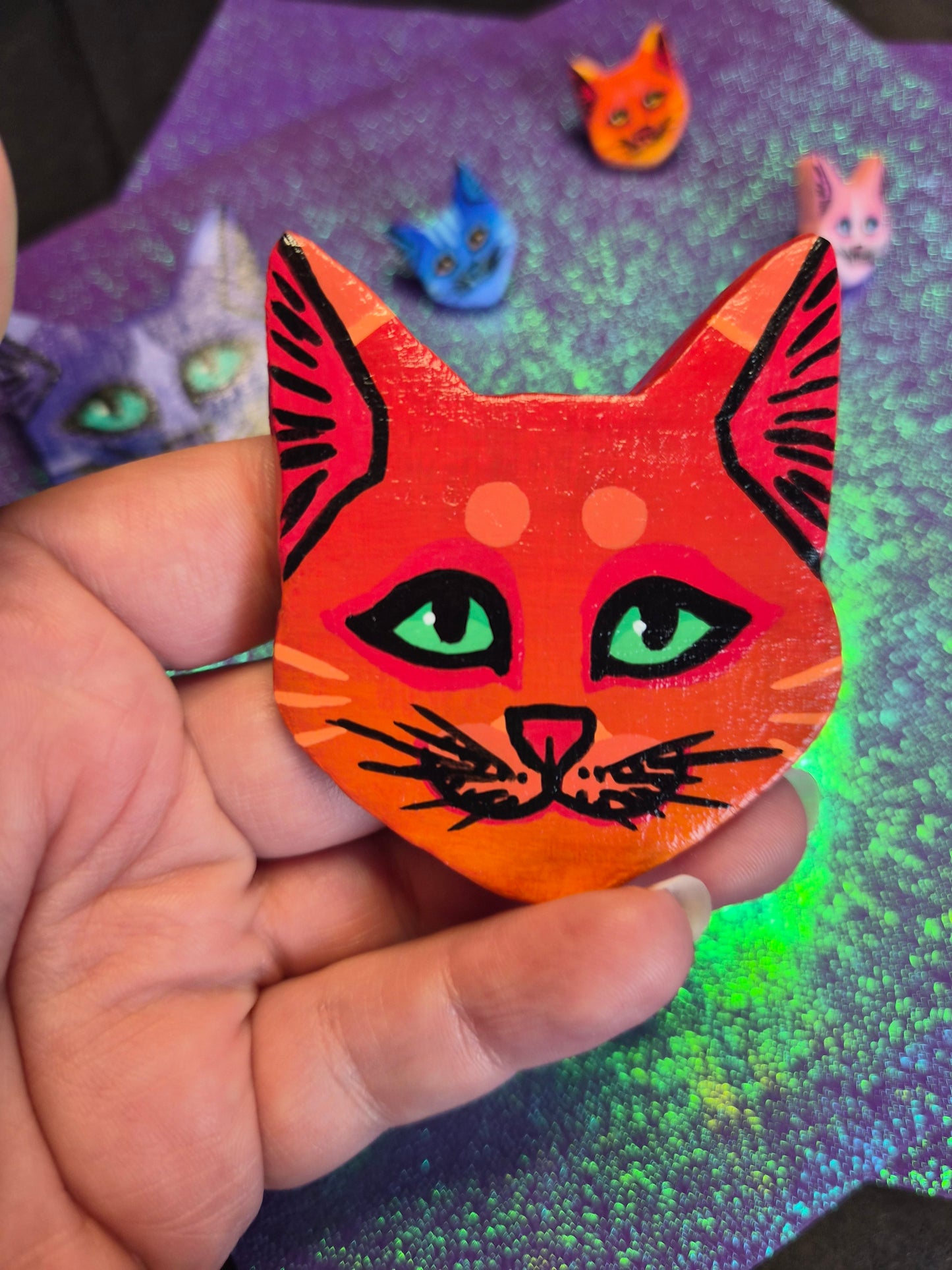 Big kitty pins